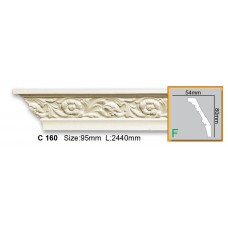 Полиуретановый карниз C 160